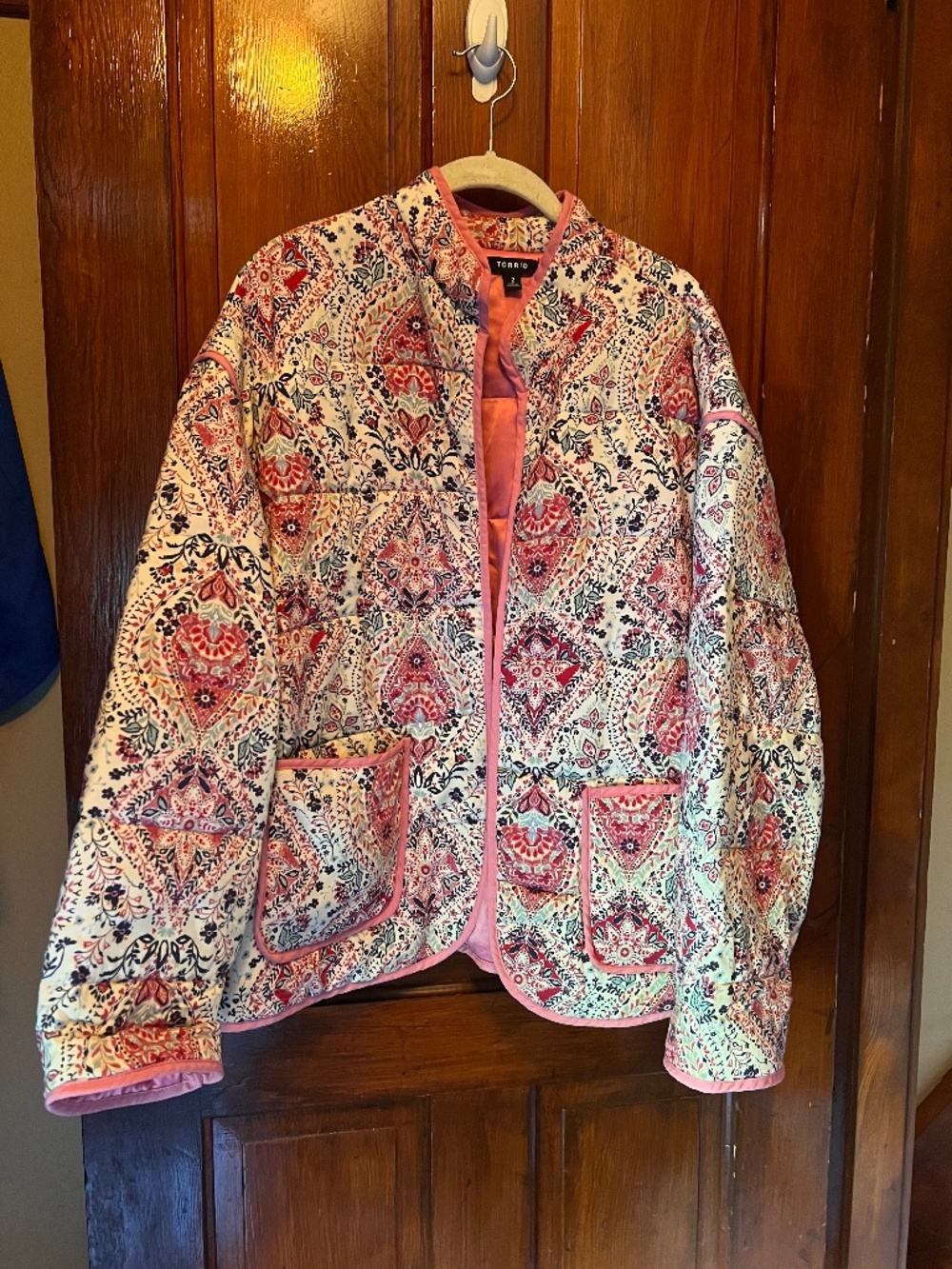 Pink Quilted Jacket from Torrid - 2x